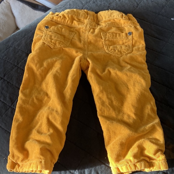 Clearance  Tape A L’Oeil mustard corduroys - Picture 2 of 4